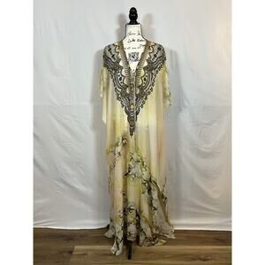 Shahida Parides Lace Up Kaftan in Cherry Blossom **Wear it 3 ways!**